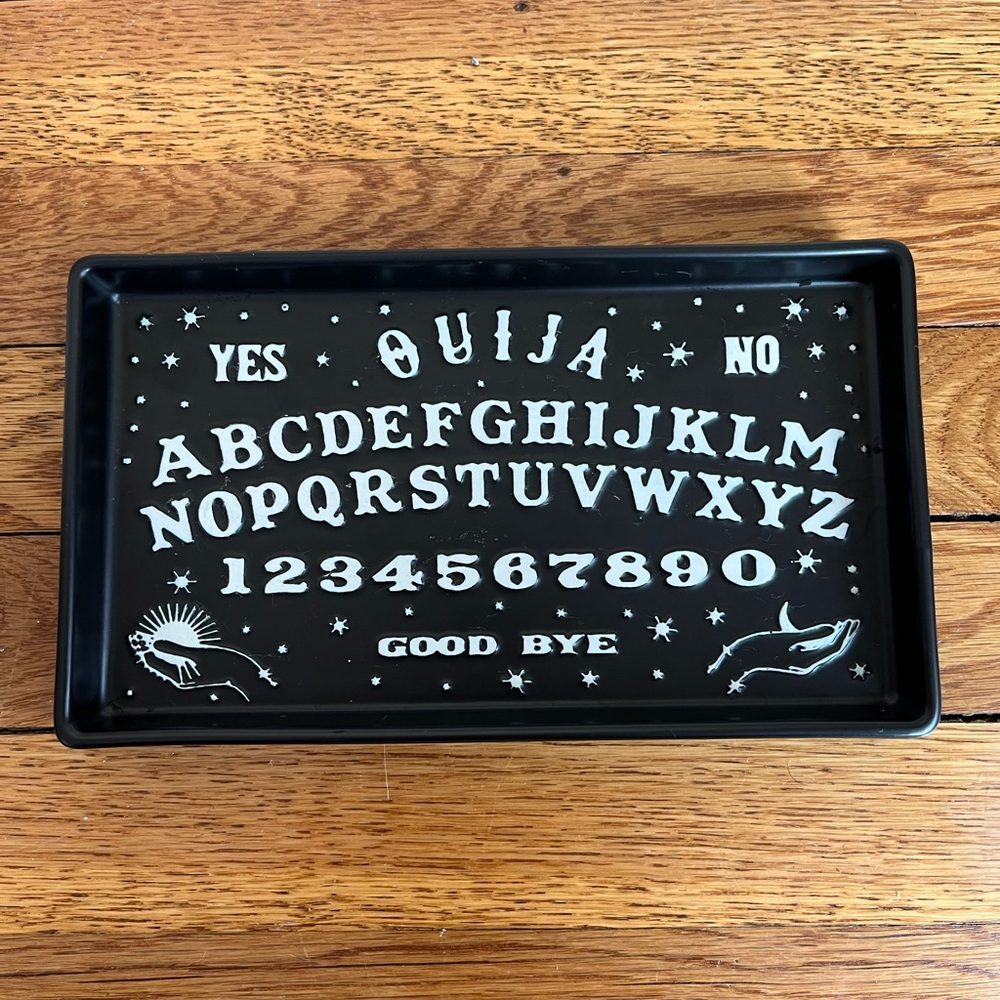 Ouija Board Trinket Dish/Small Tray Halloween Decor 9.5”
